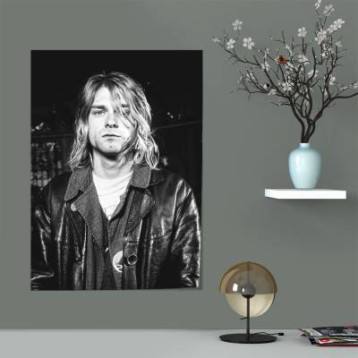 پوستر سیلک کرت کوبین 2 - Kurt Cobain