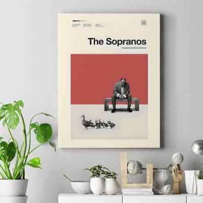 تابلو کنواس (بوم) خانواده سوپرانو - The Sopranos