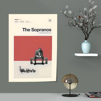 پوستر سیلک خانواده سوپرانو - The Sopranos
