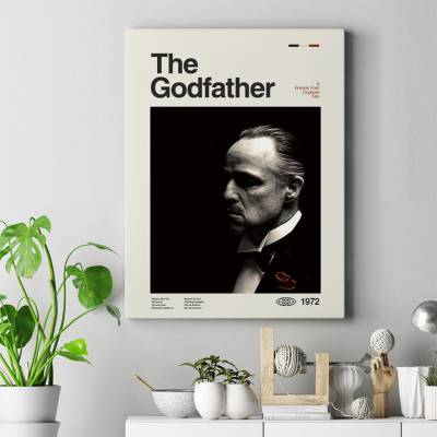 تابلو کنواس (بوم) پدرخوانده - The Godfather