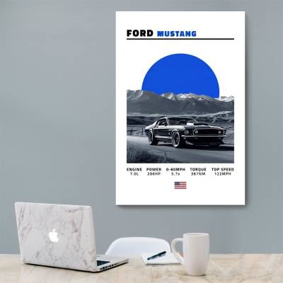 شاسی  فورد موستانگ - 1969 Ford Mustang