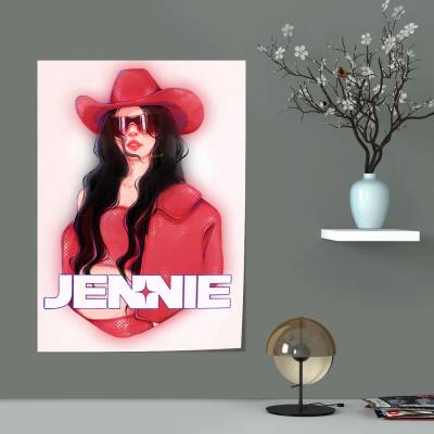پوستر سیلک jennie coachella