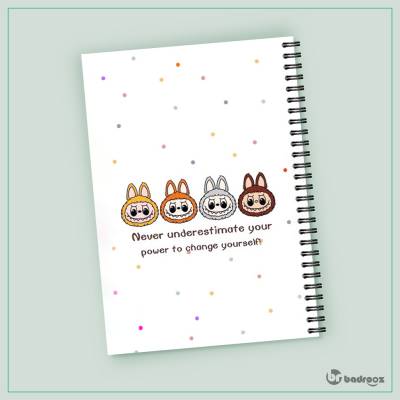 دفتر یادداشت لابوبو15 - Labubu