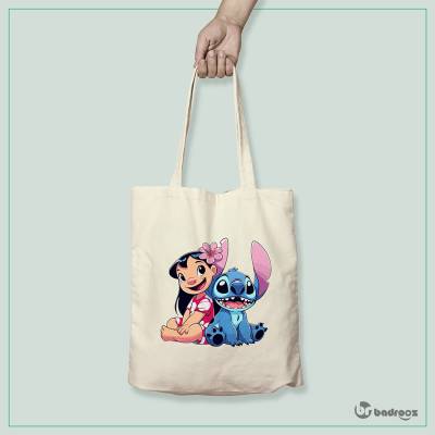 کیف خرید کتان (توت بگ) استیچ 26  - Stitch