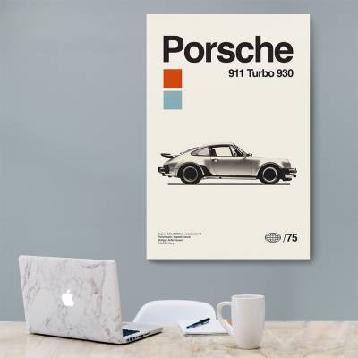 شاسی  پورشه  -   Porsche 911 Turbo 930