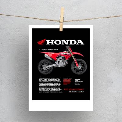 پولاروید(فتوکارت) هوندا - Honda450 CRF