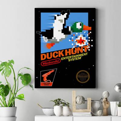 تابلو کنواس (بوم) Duck Hunt