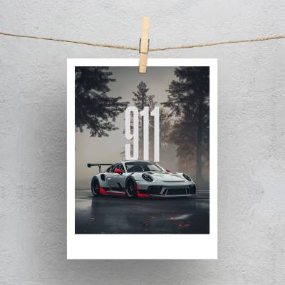پولاروید(فتوکارت) پورشه  3 - Porsche 911 