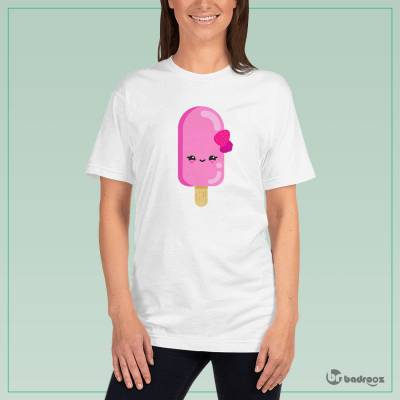تی شرت زنانه Strawberry ice-cream