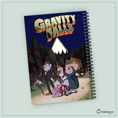 دفتر یادداشت آبشار جاذبه - Gravity Falls 1