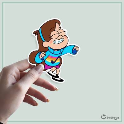 استیکر و برچسب آبشار جاذبه - Gravity Falls 4