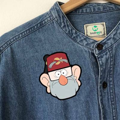 پچ حرارتی (برچسب لباس) آبشار جاذبه - Gravity Falls 6