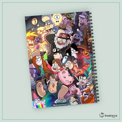 دفتر یادداشت آبشار جاذبه - Gravity Falls 8