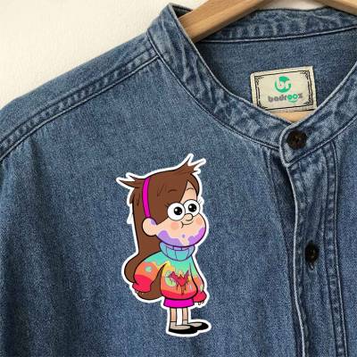 پچ حرارتی (برچسب لباس) آبشار جاذبه - Gravity Falls 10