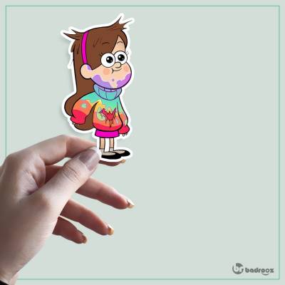 استیکر و برچسب آبشار جاذبه - Gravity Falls 10