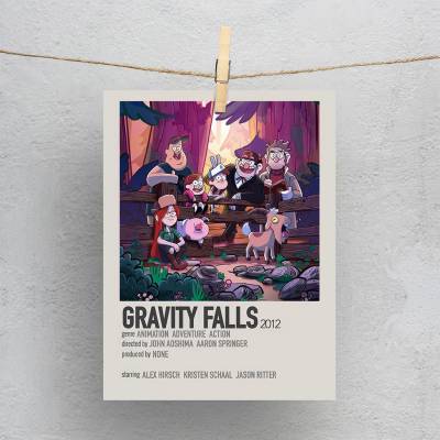 پولاروید(فتوکارت) آبشار جاذبه - Gravity Falls 16