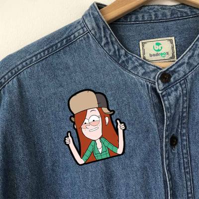 پچ حرارتی (برچسب لباس) آبشار جاذبه - Gravity Falls 17