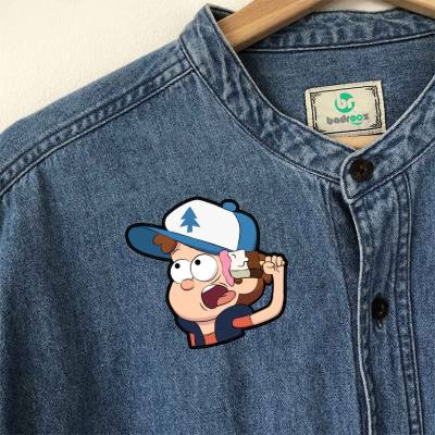 پچ حرارتی (برچسب لباس) آبشار جاذبه - Gravity Falls 25