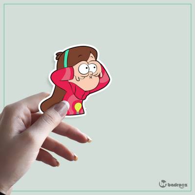 استیکر و برچسب آبشار جاذبه - Gravity Falls 28