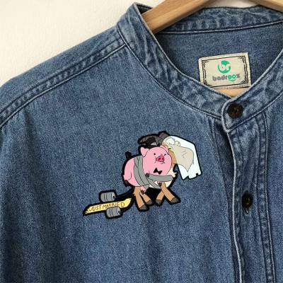 پچ حرارتی (برچسب لباس) آبشار جاذبه - Gravity Falls 33