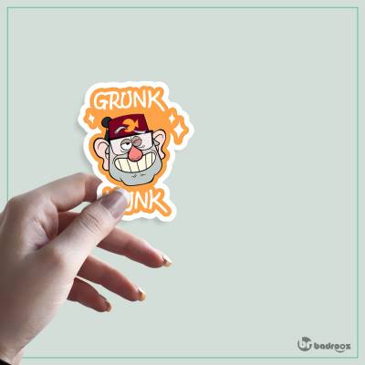 استیکر و برچسب آبشار جاذبه - Gravity Falls 42