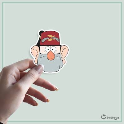 استیکر و برچسب آبشار جاذبه - Gravity Falls 6