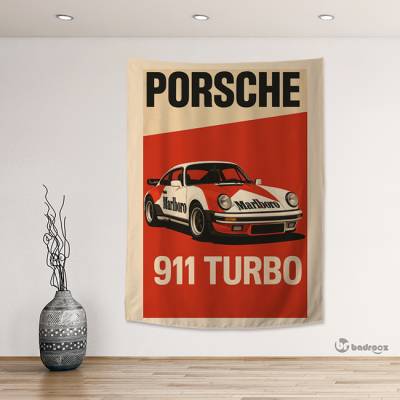 بک دراپ پورشه - Porsche 911 Turbo