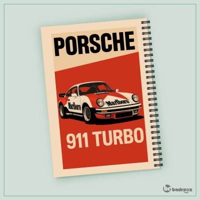 دفتر یادداشت پورشه - Porsche 911 Turbo