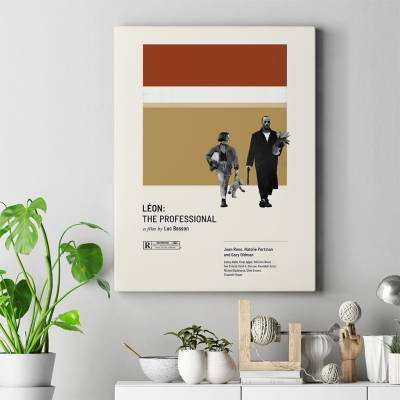 تابلو کنواس (بوم) لئون حرفه ای - Leon The Professional