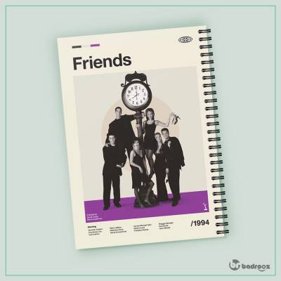 دفتر یادداشت سریال فرندز 2 - Friends