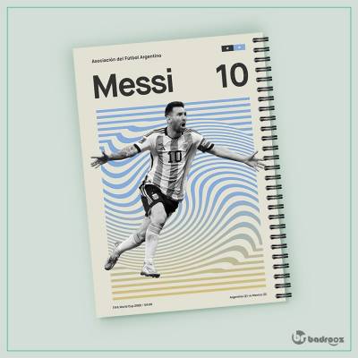 دفتر یادداشت لیونل مسی - Lionel Messi 3