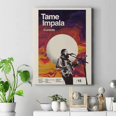 تابلو کنواس (بوم) تیم ایمپالا - Tame Impala