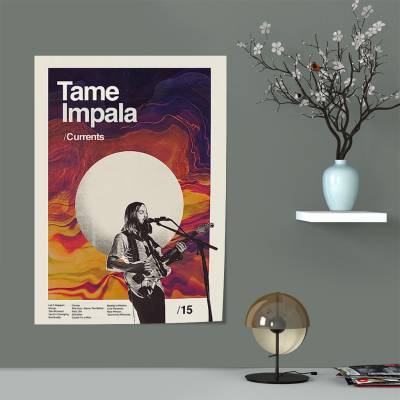 پوستر سیلک تیم ایمپالا - Tame Impala