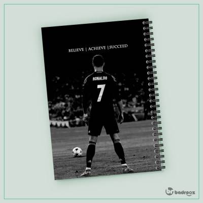 دفتر یادداشت کریستیانو رونالدو 9 -Cristiano Ronaldo