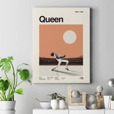 تابلو کنواس (بوم) کوئین - Queen