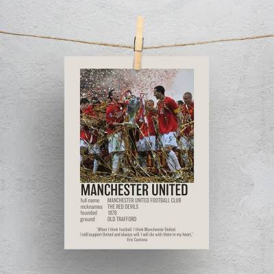 پولاروید(فتوکارت) منچستر یونایتد - Manchester United