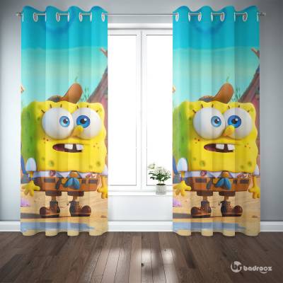 پرده پانچ باب اسفنجی (SpongeBob)--1