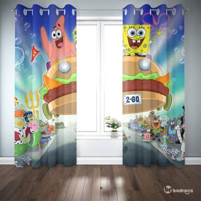 پرده پانچ باب اسفنجی (SpongeBob)--6