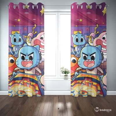 پرده پانچ گامبال (The Amazing World of Gumball)--1