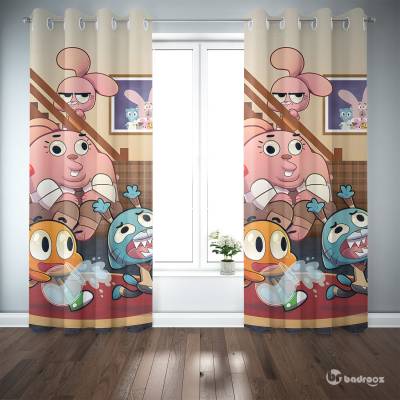 پرده پانچ گامبال (The Amazing World of Gumball)--3