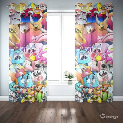 پرده پانچ گامبال (The Amazing World of Gumball)--4