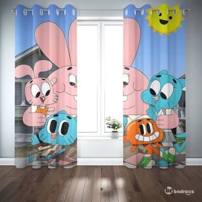 پرده پانچ گامبال (The Amazing World of Gumball)--5