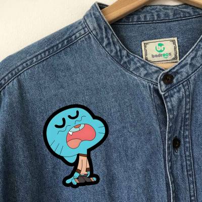 پچ حرارتی (برچسب لباس) گامبال (Gumball)-2
