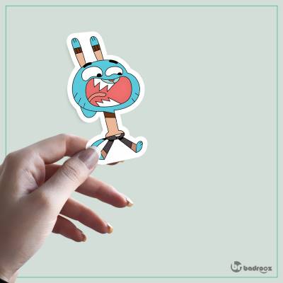 استیکر و برچسب گامبال (Gumball)-3