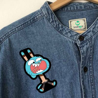 پچ حرارتی (برچسب لباس) گامبال (Gumball)-3