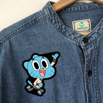 پچ حرارتی (برچسب لباس) گامبال (Gumball)-4