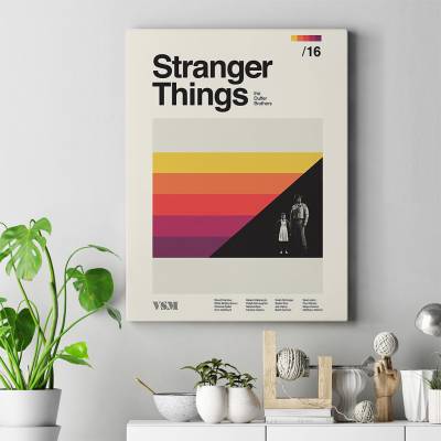 تابلو کنواس (بوم) سریال چیز های عجیب - Stranger Things