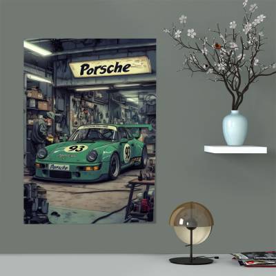 پوستر سیلک پورشه 911 - Porsche