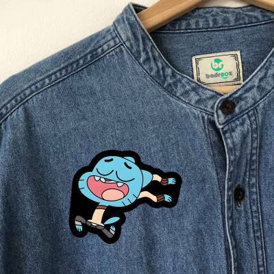 پچ حرارتی (برچسب لباس) گامبال (Gumball)-7