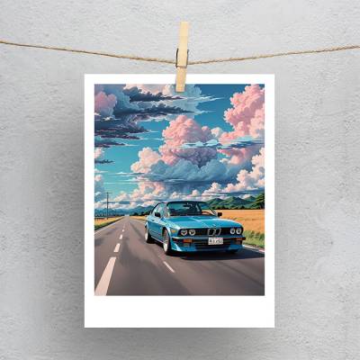 پولاروید(فتوکارت) بی ام و - BMW E30 